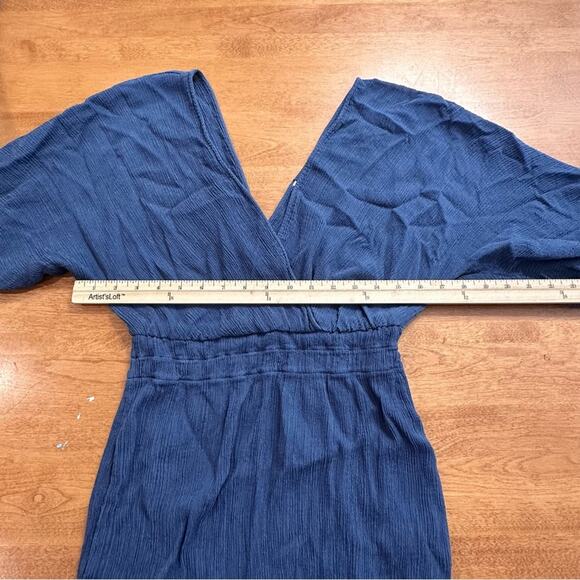 Mara Hoffman Nami Maxi Dress Blue Size XS/Small Boho REVOLVE Floor Length Fairy - Picture 12 of 13